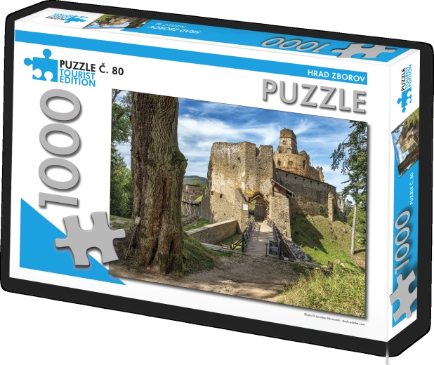 Puzzle Ediția Turist Hrad Zborov 1000 de piese