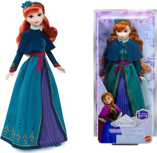Disney Frozen păpușa Anna în rochie de sărbătoare