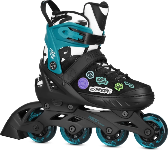 Role inline NILS Extreme Vibe turcoaz – S (33-36)
