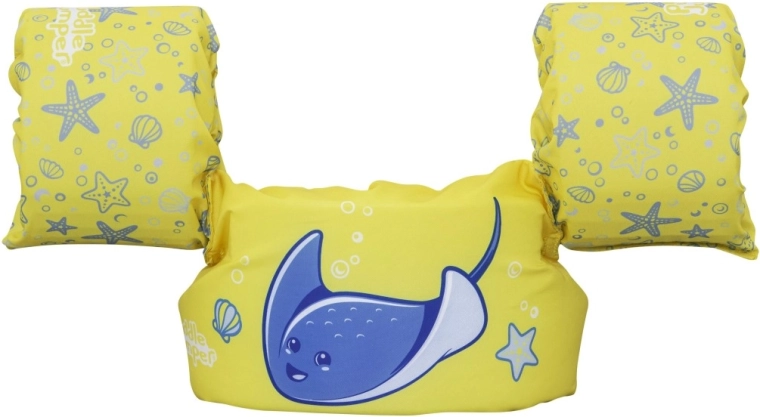 Stabilitate în apă datorită mânecuțelor și suportului din spumă