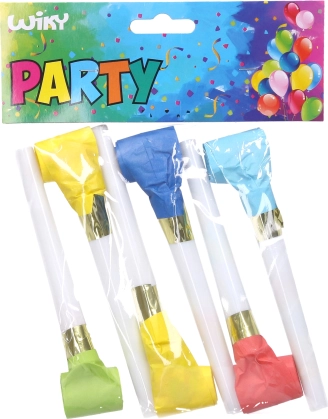 Parti fluiere cu confetti