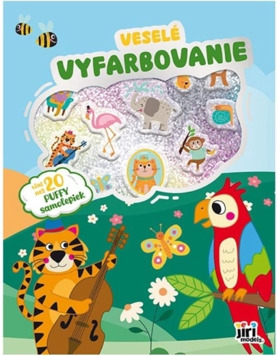 Colorat vesel cu super autocolante – Animăluțe