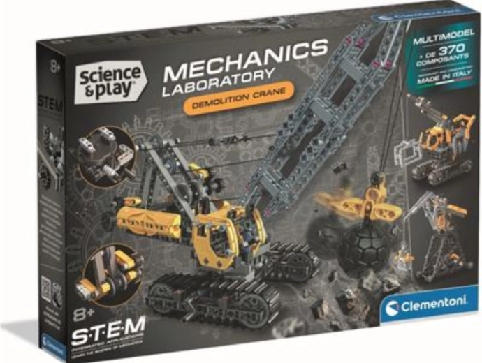 Clementoni Science & Play Laborator mecanic: camion de demolare