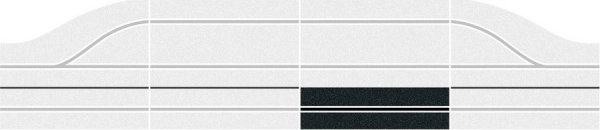 linie dreaptă pentru extinderea pit stop-ului pentru piste auto Digital 132/124