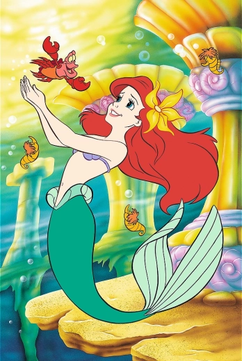 Puzzle Mica sirenă 160 piese