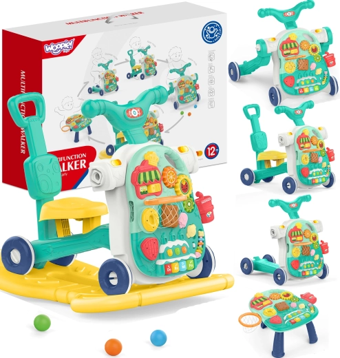 Premergător multifuncțional 5 în 1 WOOPIE BABY albastru 1+