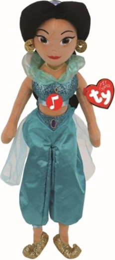 Figurină de pluș Ty Disney prințesa Jasmine cu sunet, 40 cm