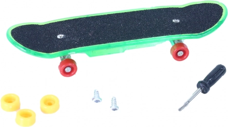 Skateboard cu șuruburi și lumini LED