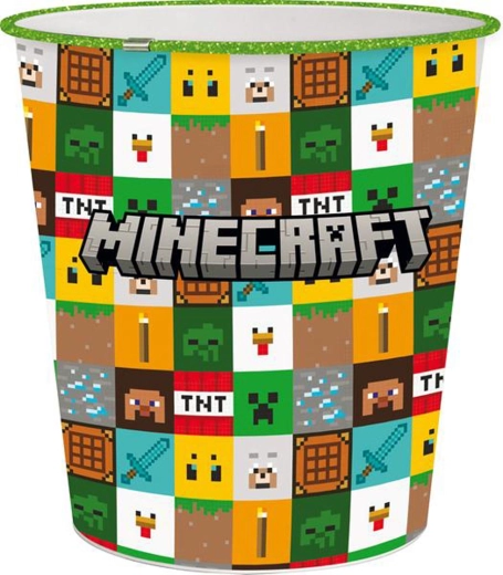 Coș de gunoi din plastic MINECRAFT 5 l