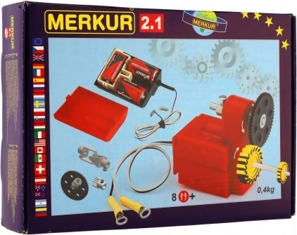 Stavebnice cu motor electric MERKUR