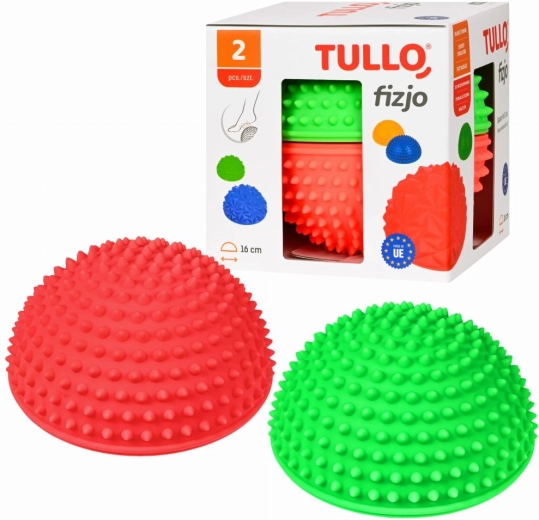 Tullo – set de două semisfere de echilibru senzoriale cu proeminențe