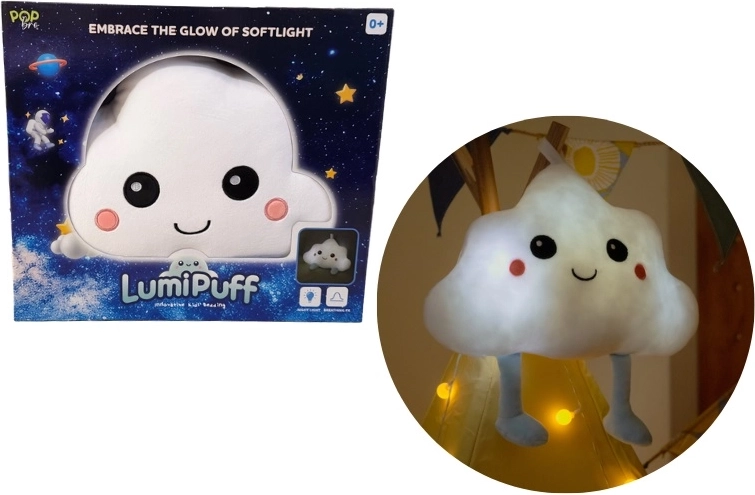 LumiPuff pernă luminoasă norișor