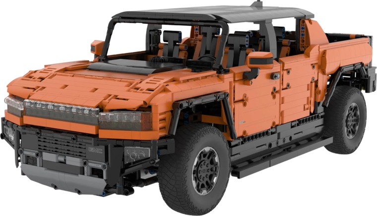Model Hummer EV detaliat la scara 1:10