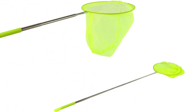 Plasă pliabilă telescopică pentru fluturi și insecte 85 cm – galbenă