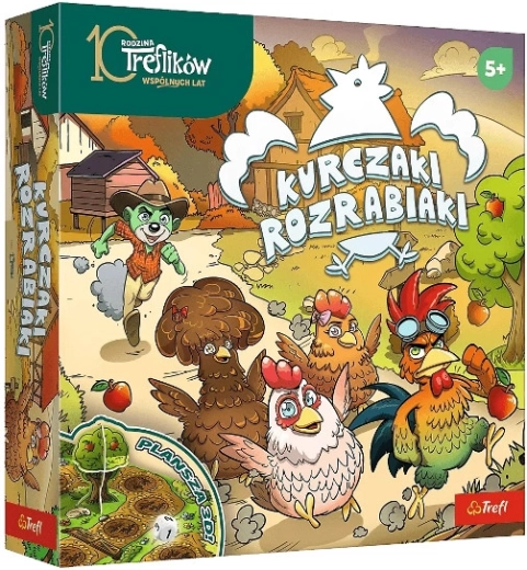 Kurczaki rozrabiaki – joc de familie despre culesul merelor