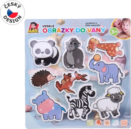 Animale Safari pentru Baie Soft