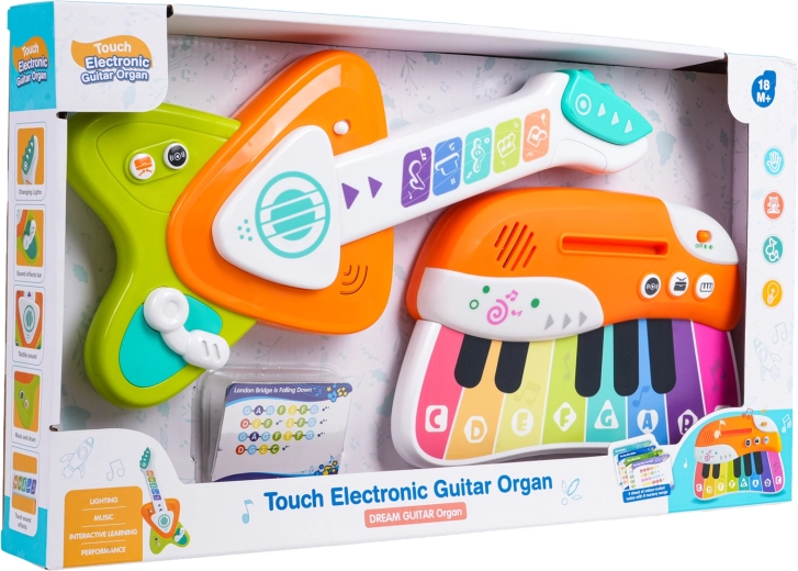 Set de instrumente muzicale tactile pentru cei mici