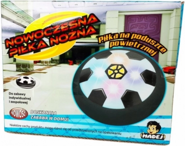 Minge de fotbal 15 cm cu lumină - 1 bucată