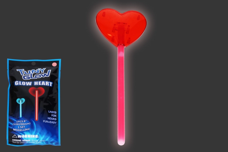 Băț luminos cu inimă