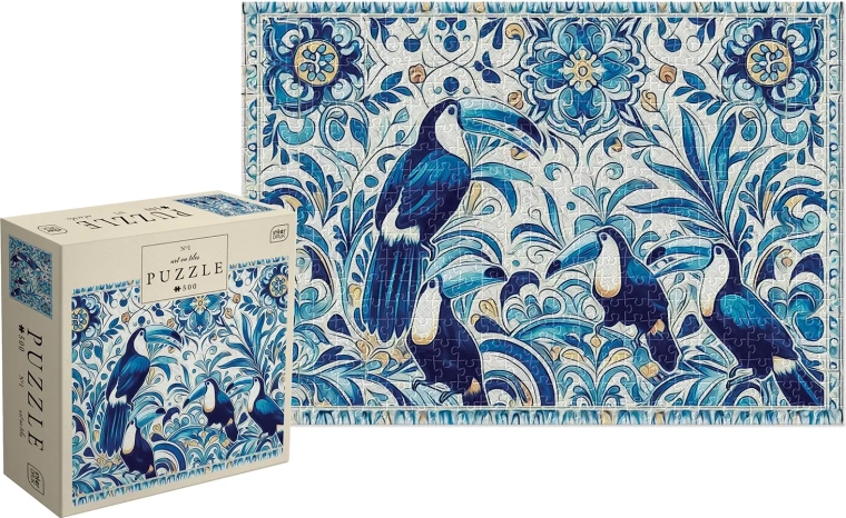Puzzle art pe plăci tucani 500 piese