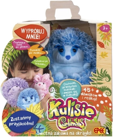 Mascota interactivă Kulisie Blue Badger