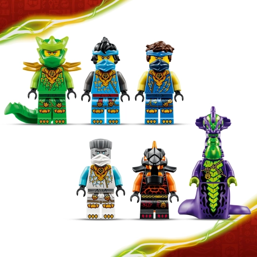 Șase minifigurine NINJAGO