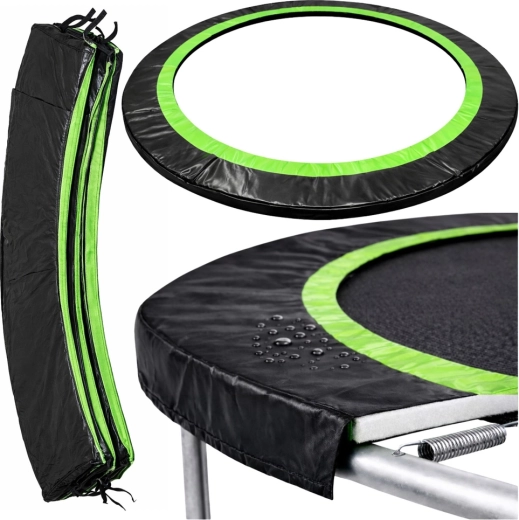 Husă de protecție pentru arcurile trambulinei Lean 180–183 cm 6 ft, neagră