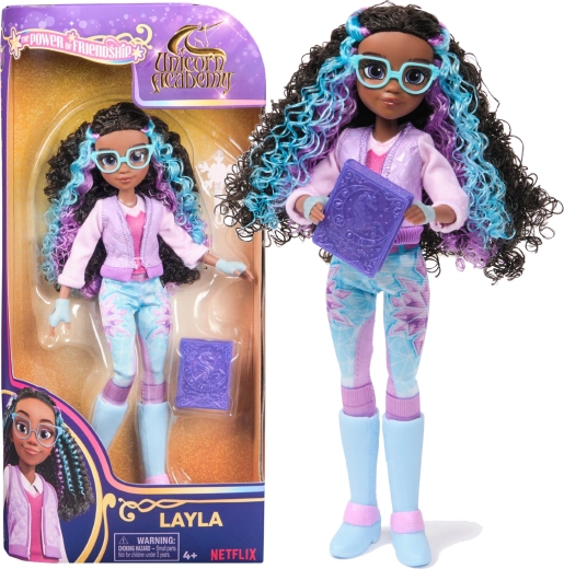 Unicorn Academy păpușa Layla cu accesorii 24 cm