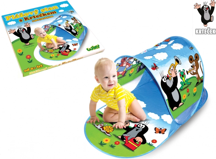 Cort de plajă Krtek 140 cm