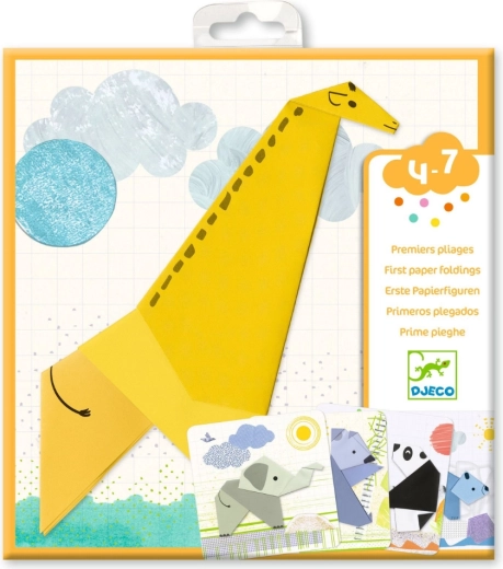 Set creativ animale din hârtie DJECO