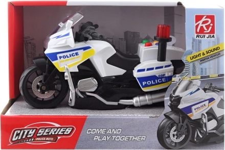 Motocicletă de poliție pe baterii - 1 bucată