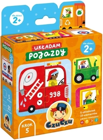 CzuCzu Asamblez vehicule – puzzle pentru cei mai mici
