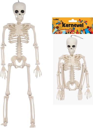 Decorațiune de Halloween – schelet de agățat 45 cm