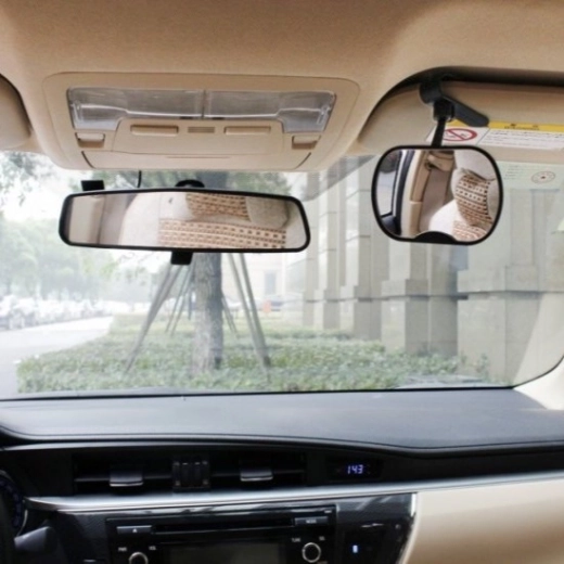 Vedere panoramică datorită sticlei convexe