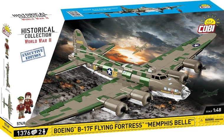 Cobi Boeing B-17F Flying Fortress Memphis Belle ediția Executive 1:48