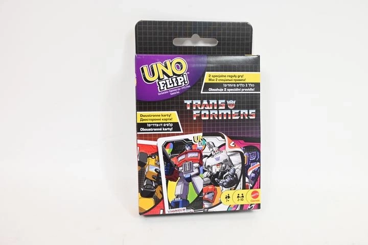Mattel Uno Flip! Transformers joc de cărți