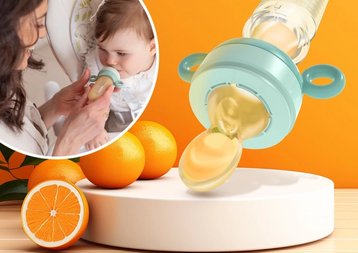 Linguriță pentru piureuri și cereale 2 în 1