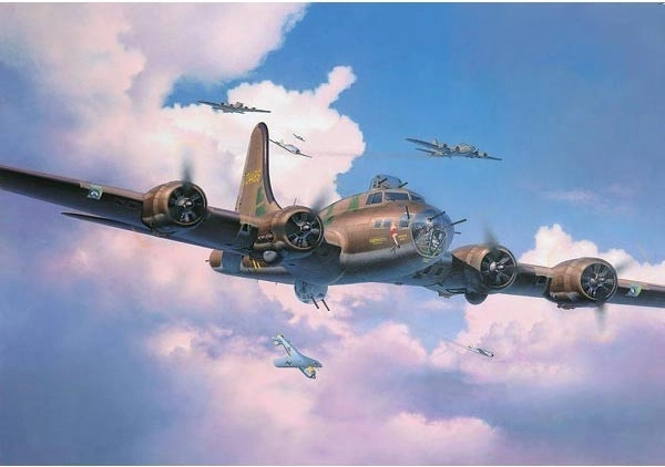 Model din plastic B-17 F Memphis Belle