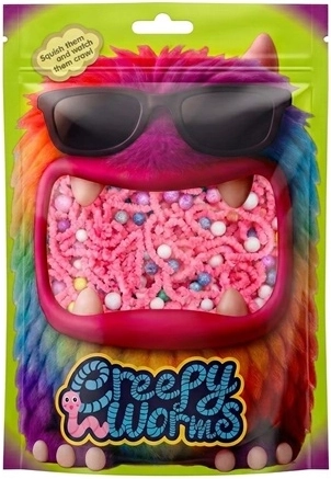 STNUX Creepy Worms – viermișori senzoriali roz