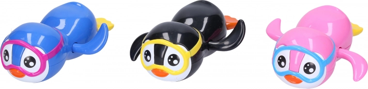 Pinguin cu mecanism de înfășurare pentru apă
