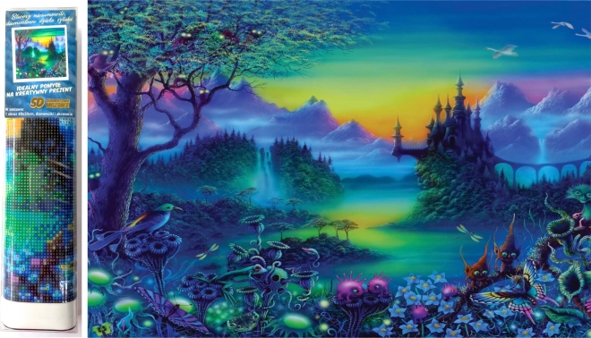 Norimpex pictură diamant Castel misterios 30x40 cm