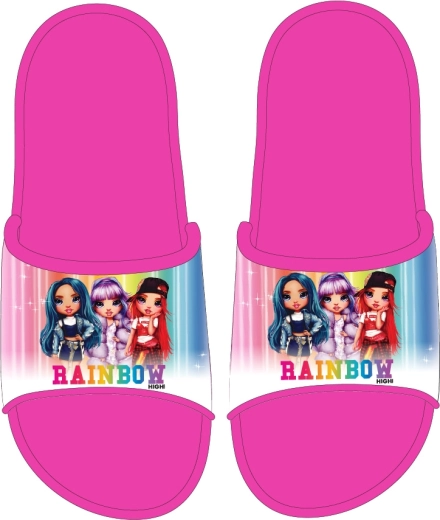 Papuci Rainbow High pentru fete (25–32 cm)