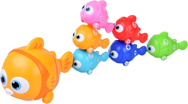 Conectarea peștișorilor și învățarea numerelor