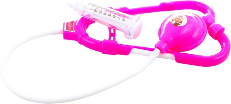 Joc de-a doctorul cu stetoscop și injecție