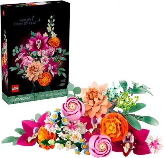 LEGO Botanicals buchet roz