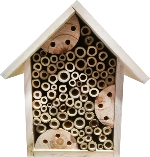 Căsuță pentru insecte din lemn