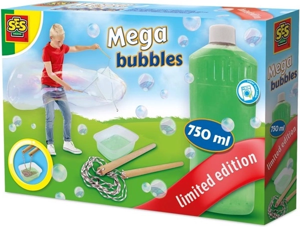 SES Mega Bubbles – baloane de săpun, ediție limitată, 750 ml
