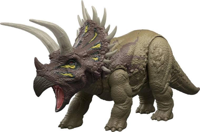 Triceratops realist, cu detalii atent lucrate