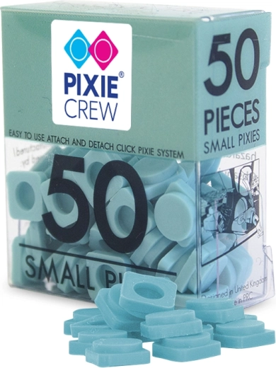 Pixie crew pixeli mici din silicon turcoaz