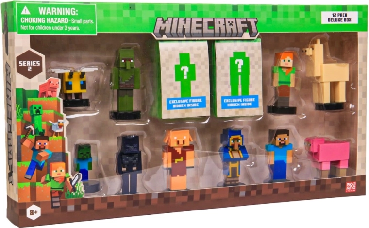 Cutie deluxe cu ștampile Minecraft seria 2